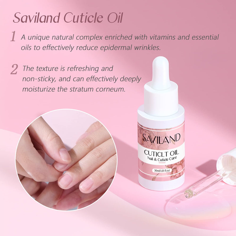 SAVILAND cuticle cream open cap displaying cream texture for softening