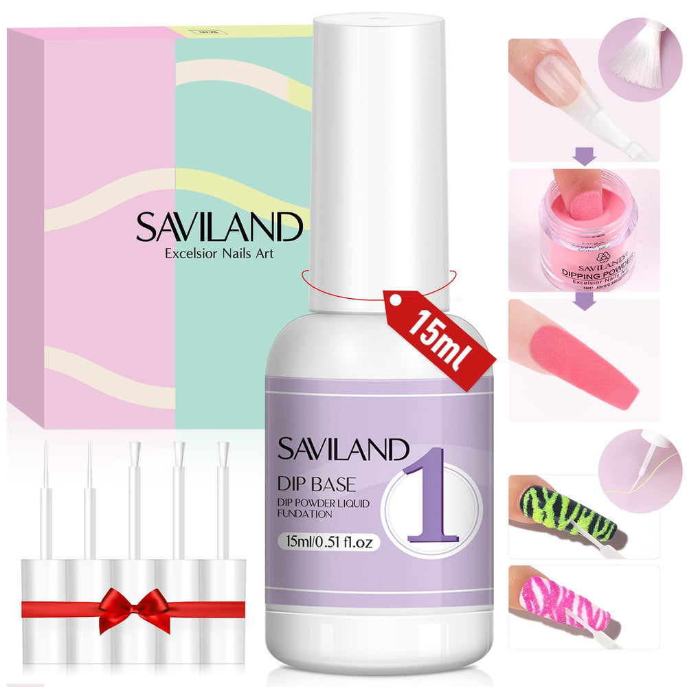 SAVILAND front bottle showing label and secure cap for easy storage and use
