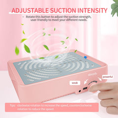 SAVILAND open filter compartment showing reusable pad for easy cleaning benefit