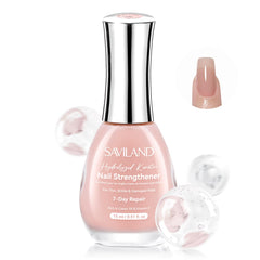 SAVILAND front bottle 15ml showing compact polish and nude shade, ideal for travel