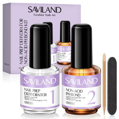 SAVILAND front packaging kit showing both bottles and gift box, highlights professional presentation