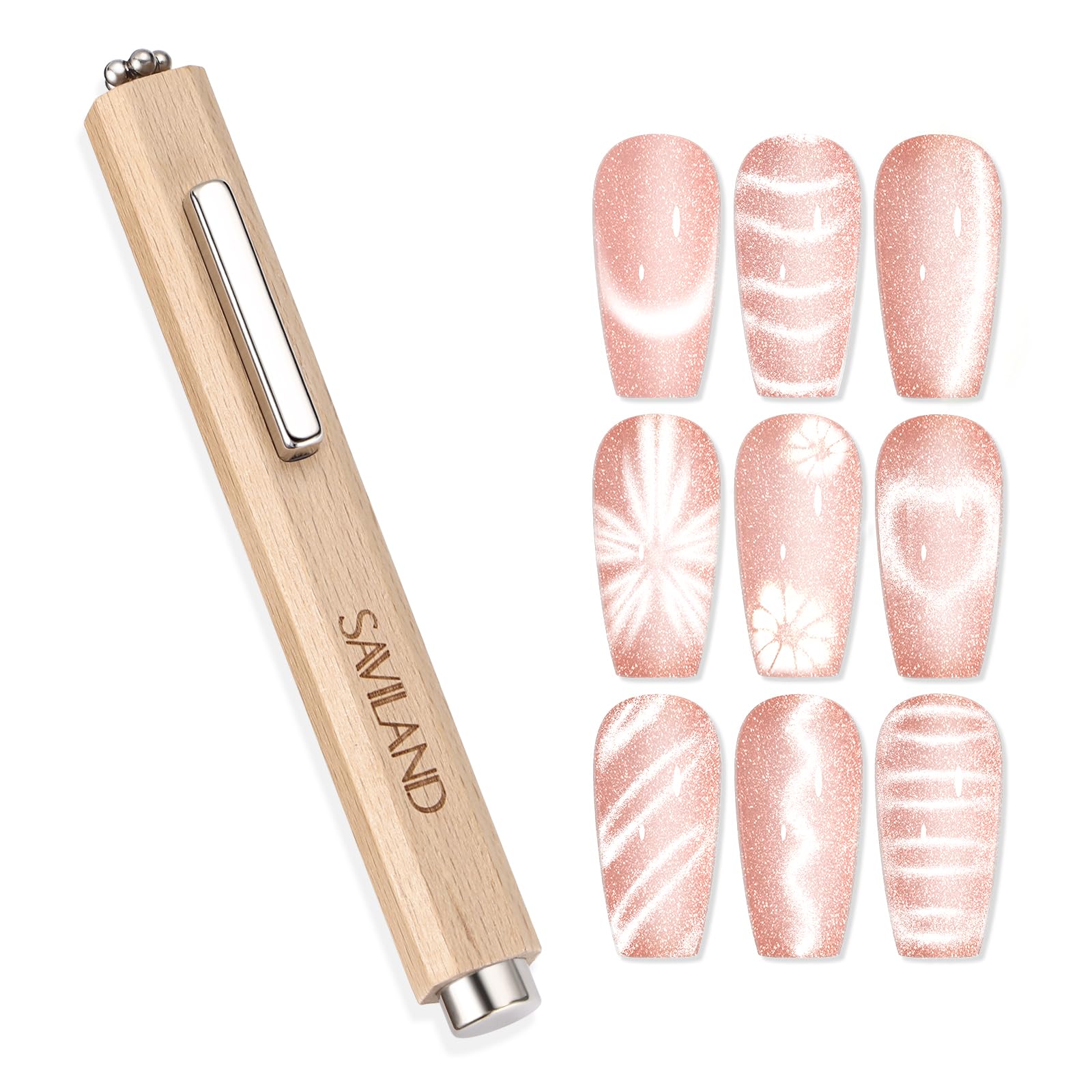 SAVILAND front view of magnet wand showing double-ended design and durability