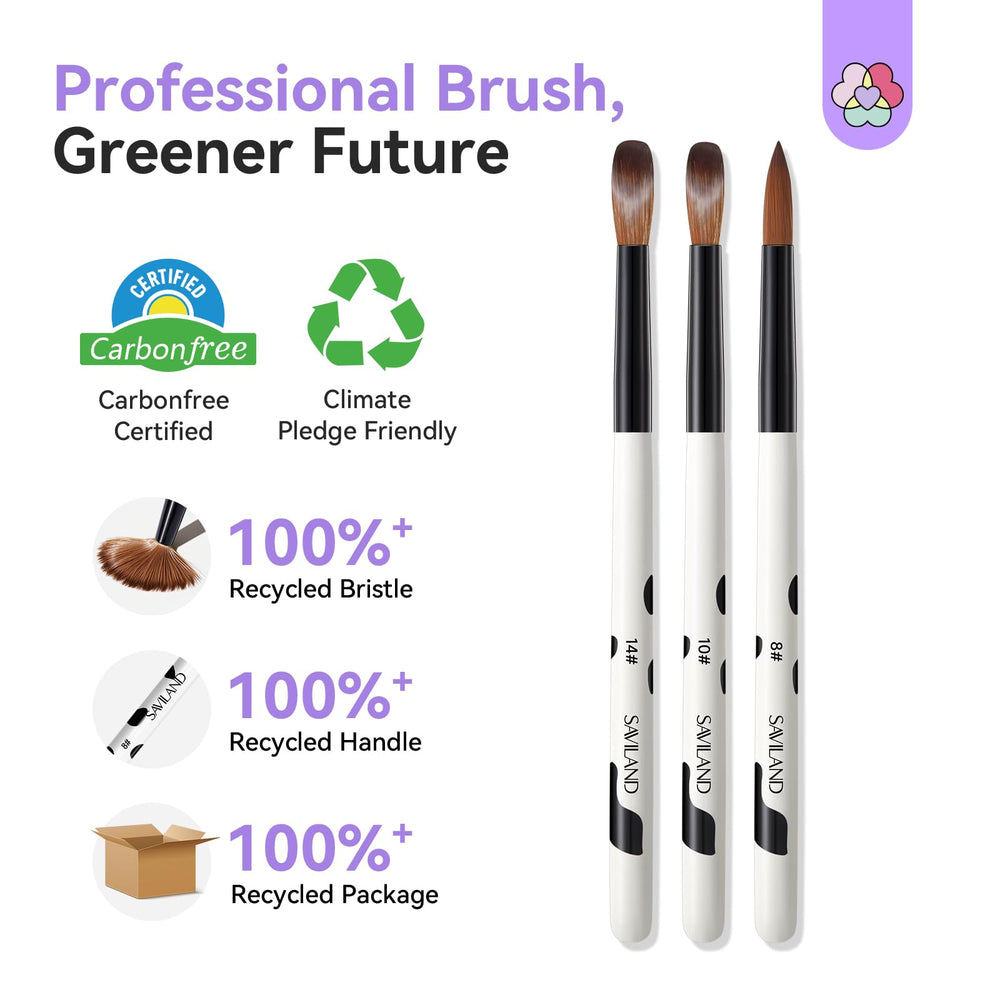SAVILAND neatly packaged brushes in a gift-ready box ideal for presents