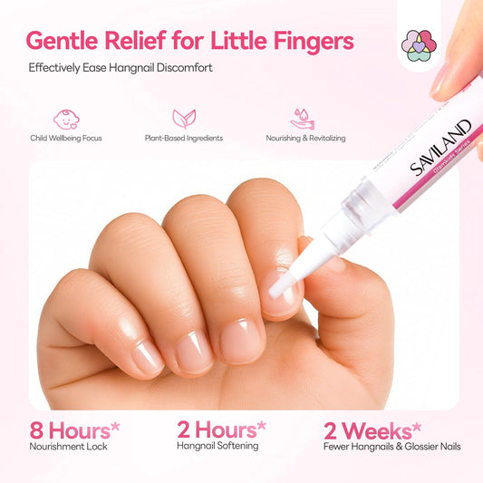 SAVILAND close-up pen tip delivering precise, mess-free application