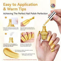 SAVILAND painted fingernails demonstrating smooth high-shine result