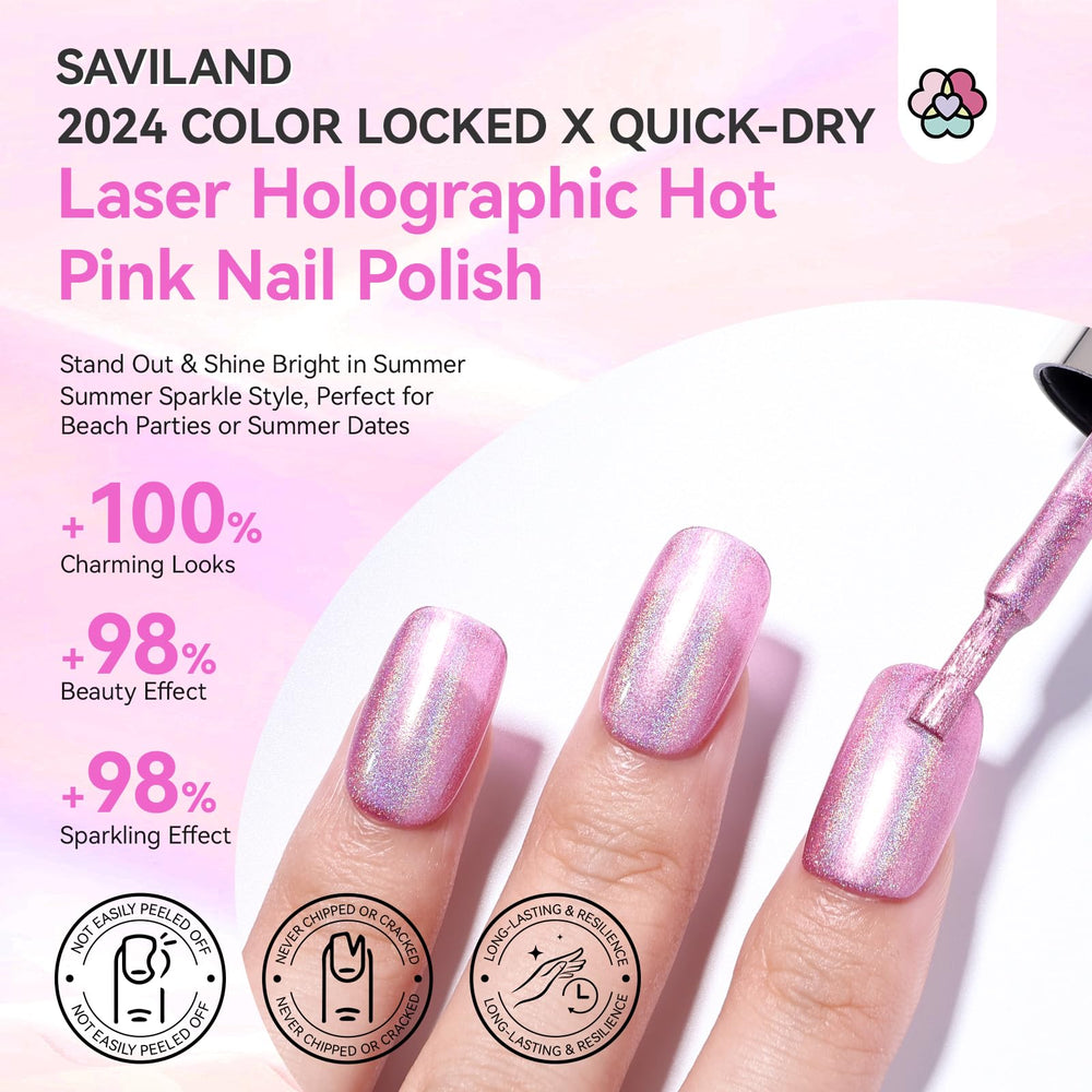 SAVILAND nails in lifestyle setting showing glossy manicure and wearable style