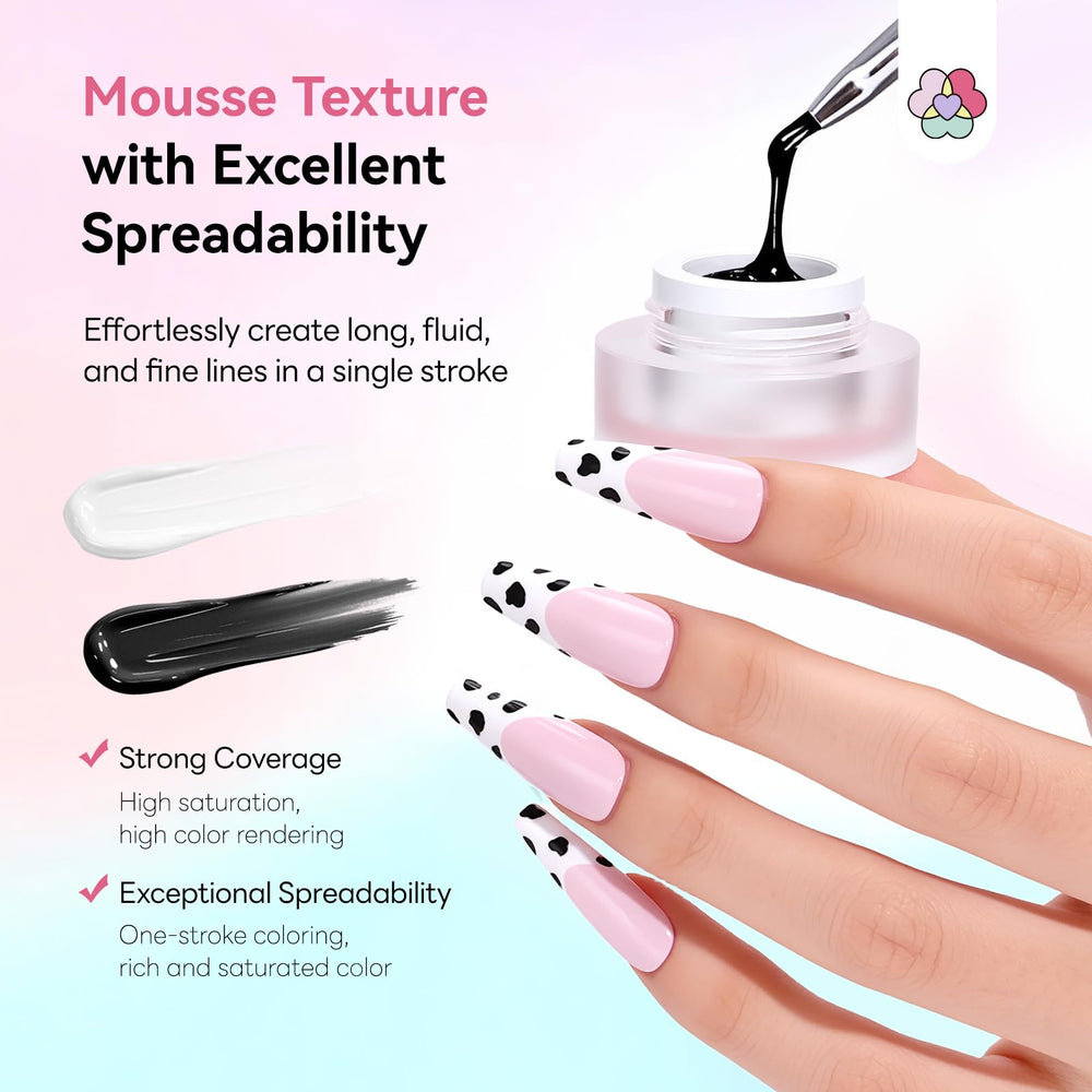 SAVILAND in-use patting process on nail showing quick gradient benefit