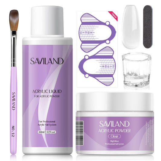 SAVILAND kit front packaging showing all included items and easy start benefit
