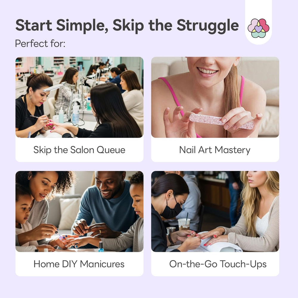 SAVILAND complete kit styled in home salon setting for beginner-friendly use