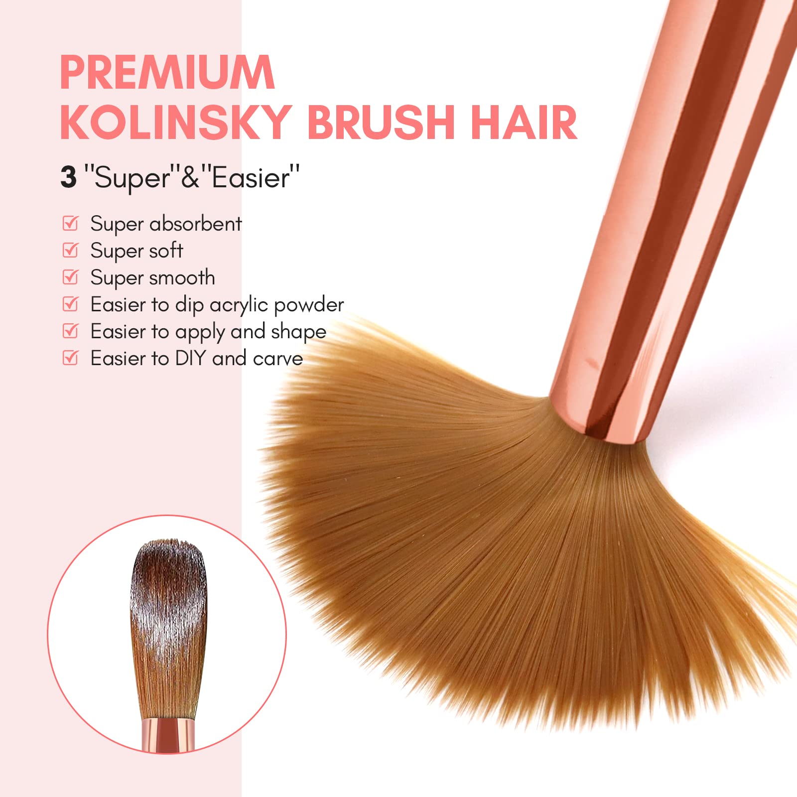 SAVILAND brushes on manicure desk highlighting comfortable grip and workflow