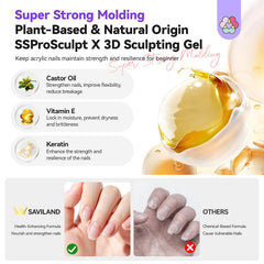 SAVILAND needle-tip tube detail for precise sculpting and easy control