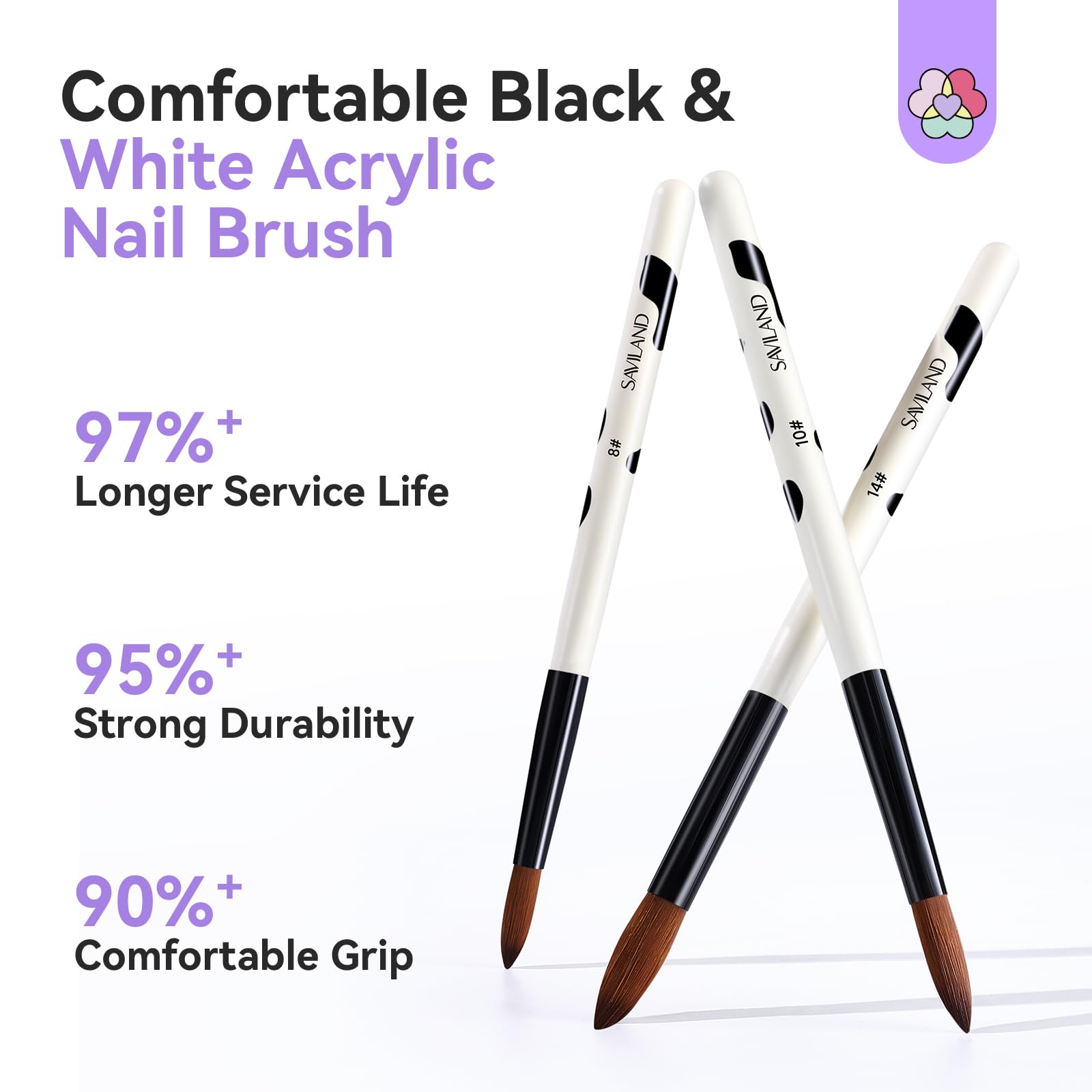 SAVILAND brushes on a technician workstation ready for fast, professional use