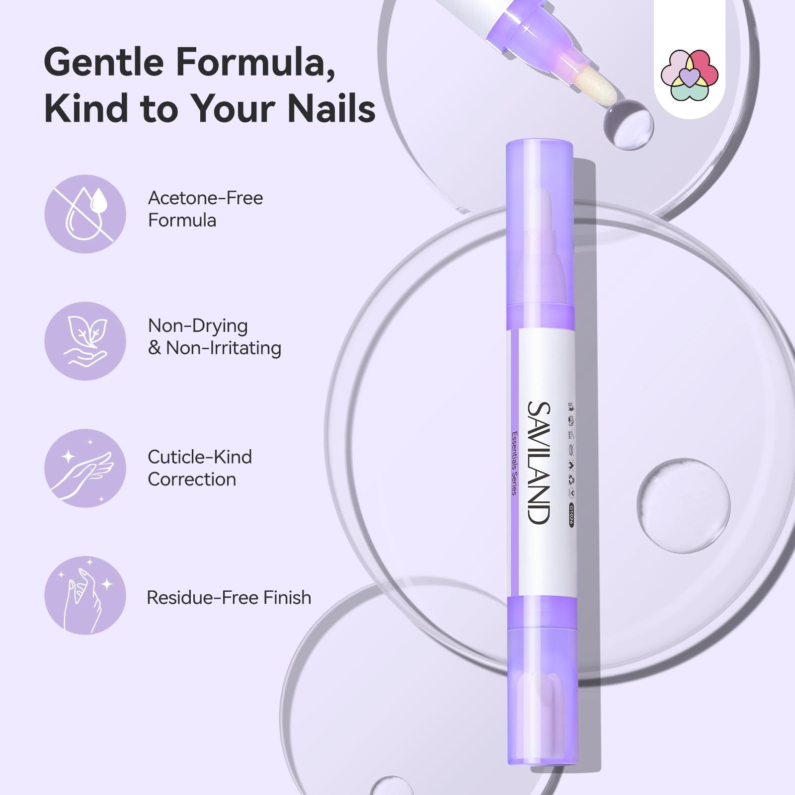 SAVILAND pen unscrewed exposing refill core for sustainable refill benefit