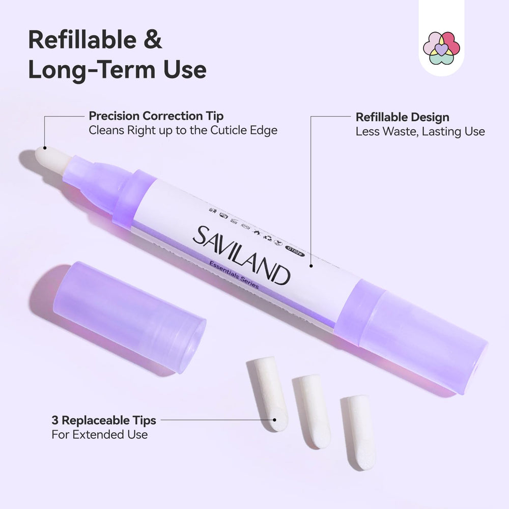 SAVILAND three pens and nine nibs laid out showing long-lasting value