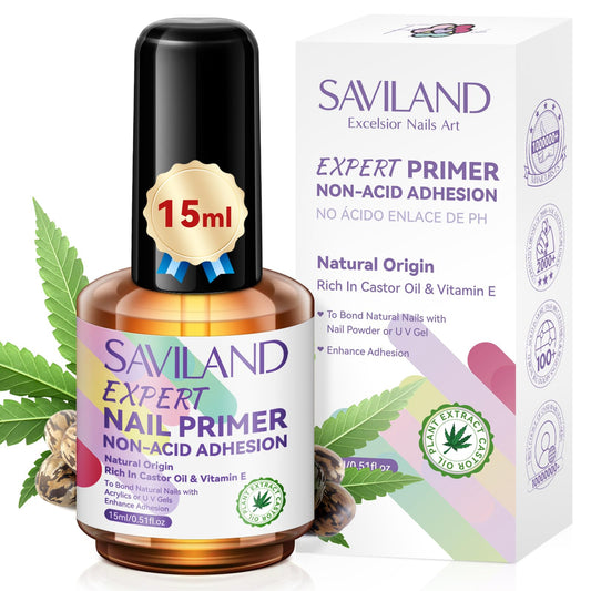 SAVILAND primer front label showing product name and benefits