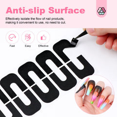 SAVILAND protectors near a gel lamp showing compatibility and reduced skin exposure