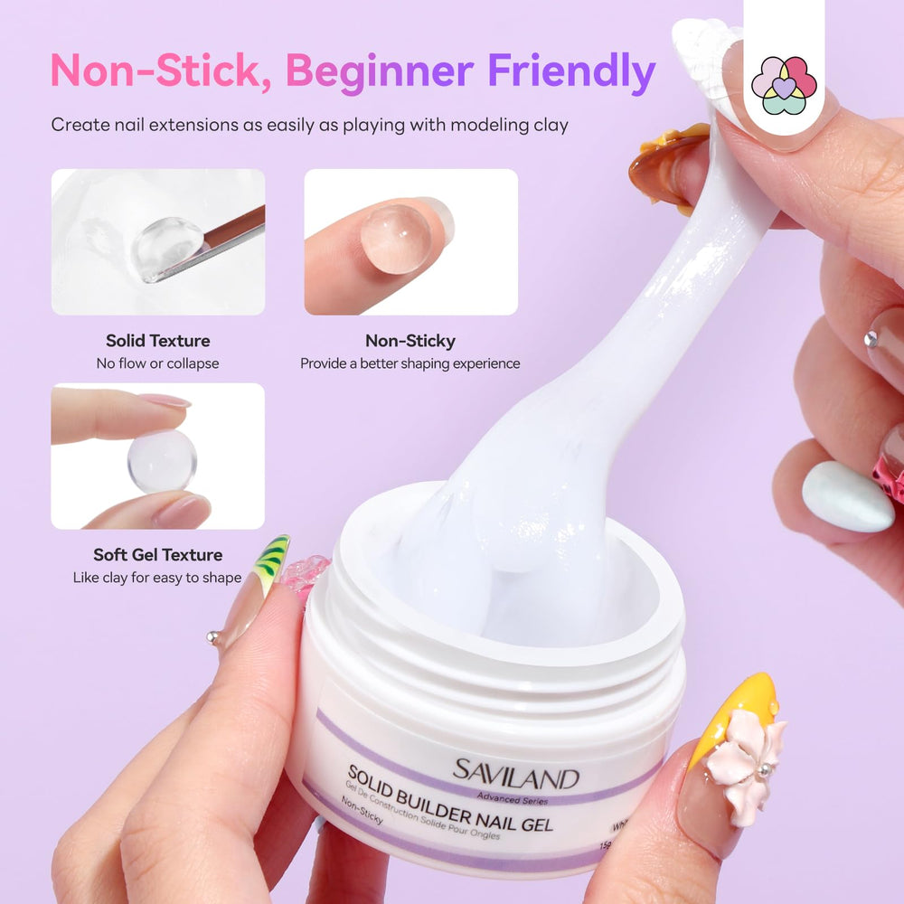 SAVILAND sculpture pen shaping gel for effortless 3D nail art