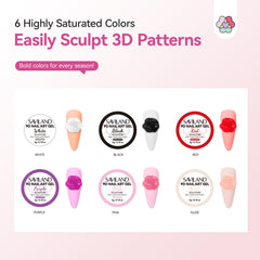 SAVILAND jar beside finger showing scale and easy-at-home application size