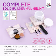 SAVILAND solid builder gel close-up texture ready for sculpting and carving