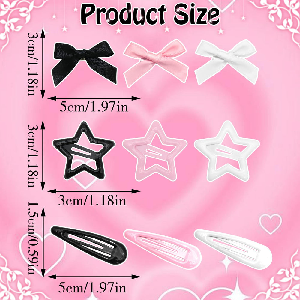 SAWINDA assortment of bows and stars showing mix-and-match options