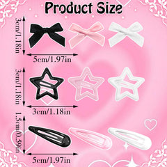 SAWINDA assortment of bows and stars showing mix-and-match options