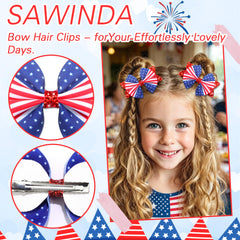 SAWINDA worn in hair lifestyle shot showing festive style boost