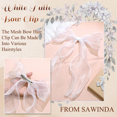 SAWINDA model wearing bridal bow demonstrating how it enhances wedding hair