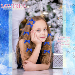 SAWINDA bows attached to a backpack strap, decorative and versatile