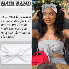 SAWINDA headband held in hand to show scale and easy portability