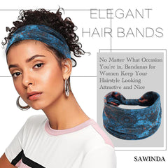 SAWINDA headband next to ruler illustrating dimensions and reliable sizing benefit