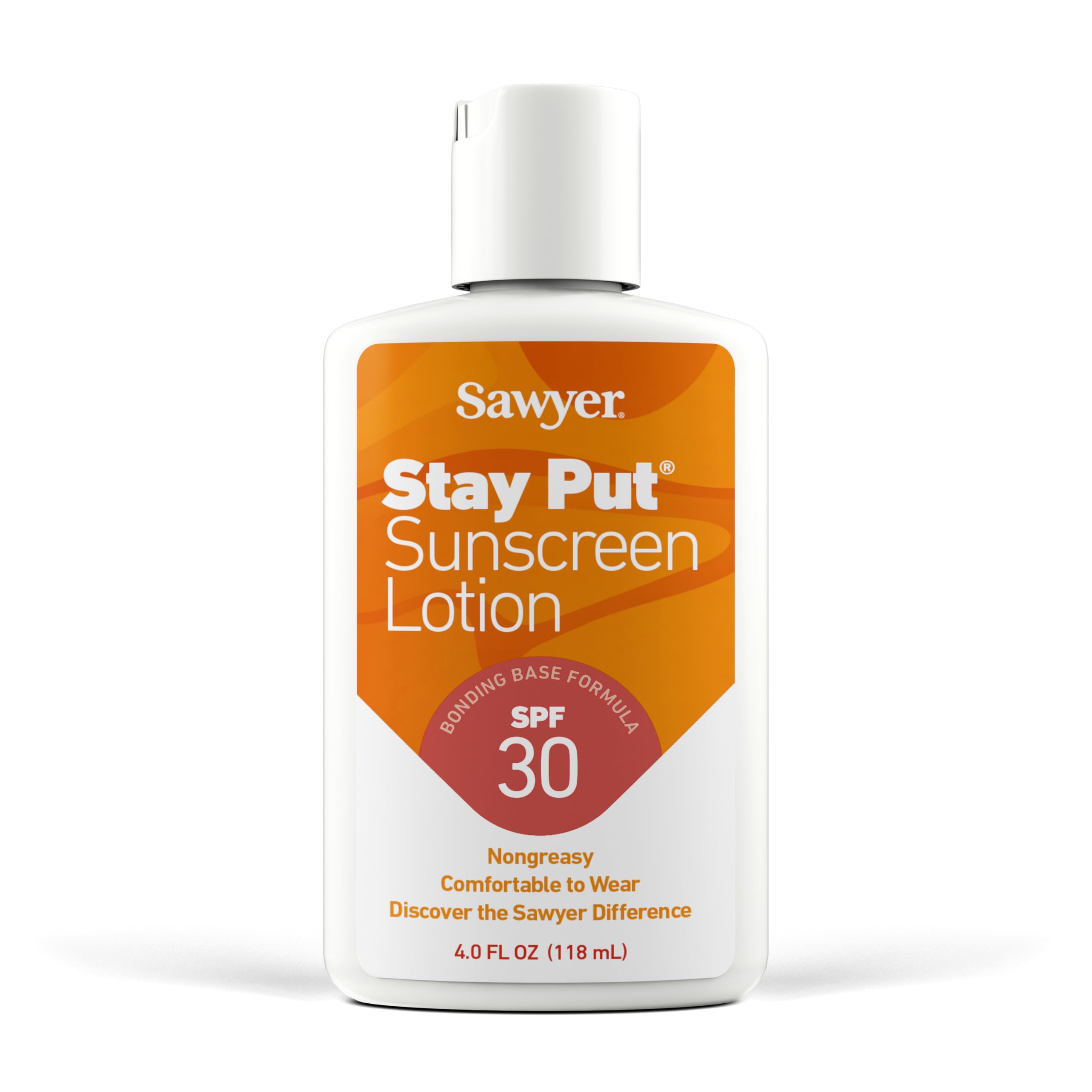 Sawyer front packaging showing SPF 30 label and benefits