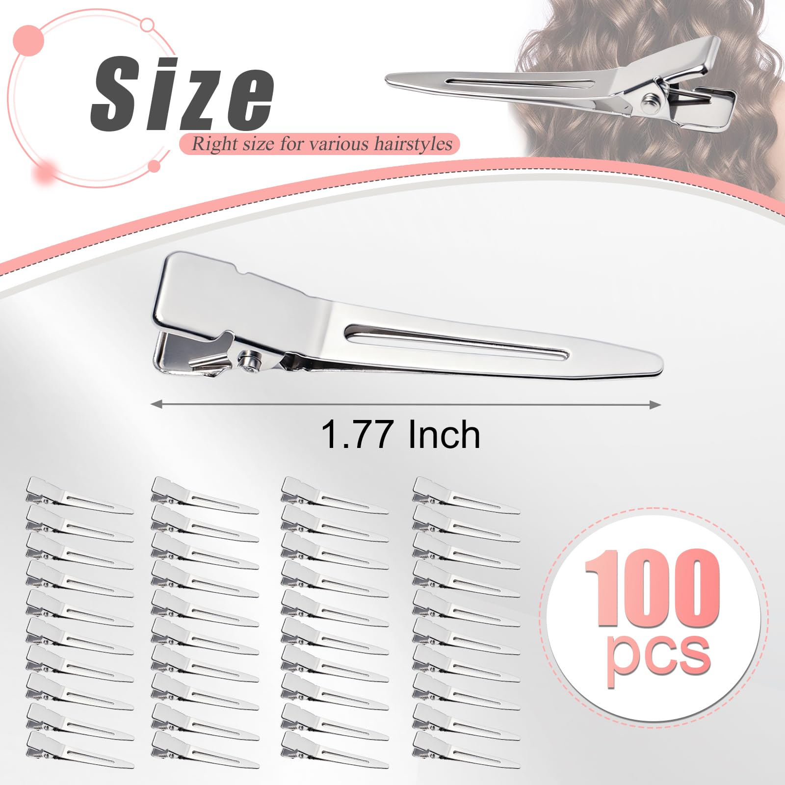 SBYURE close-up of single-prong clip teeth showing strong grip benefit
