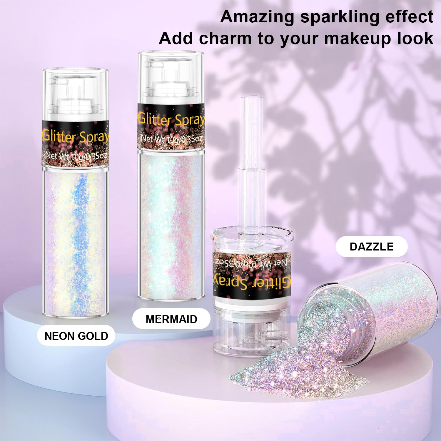 Scarman used as hair highlight adding eye-catching sparkle and shine