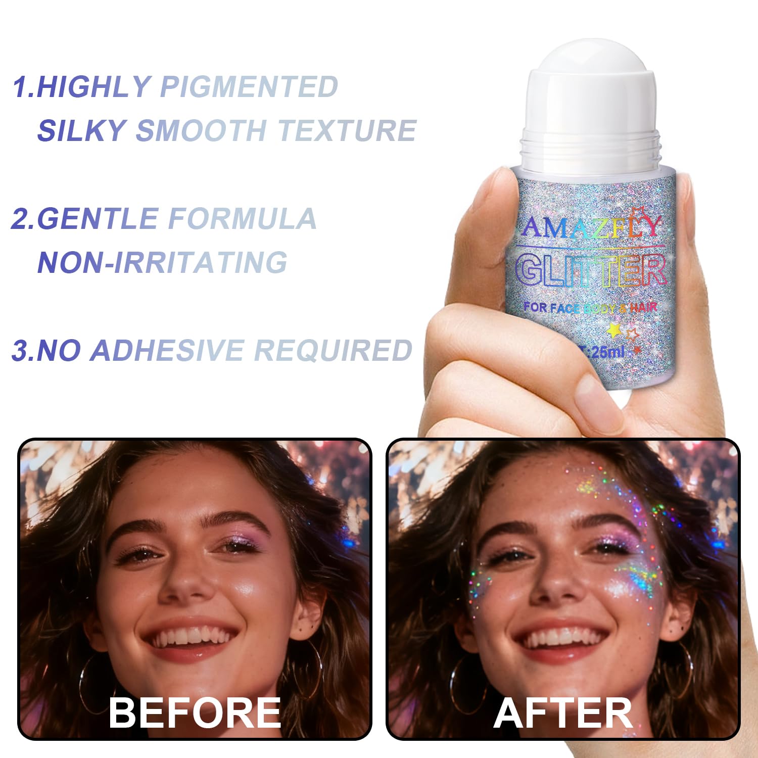 Scarman used as hair highlight near roots for iridescent, photo-ready accents