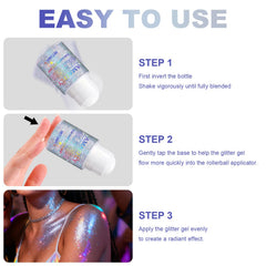 Scarman bottle inside a festival bag ready for quick touch-ups on the go