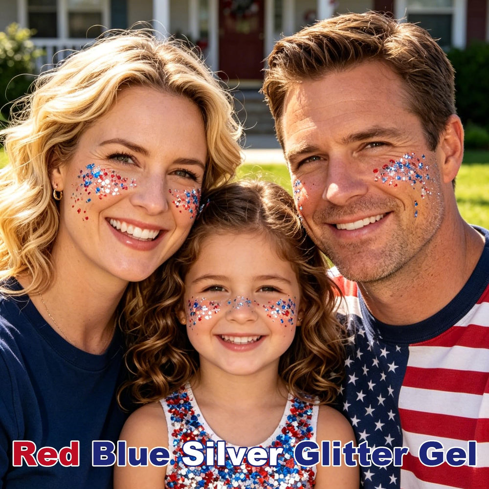 Scarman glitter accented on costume detail illustrating craft versatility benefit