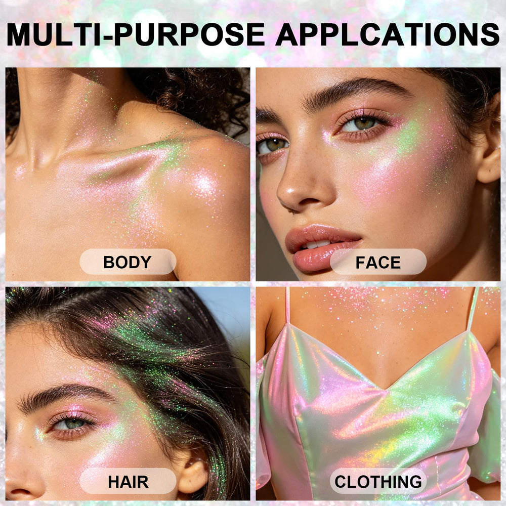 Scarman festival look on model quickly transforms appearance