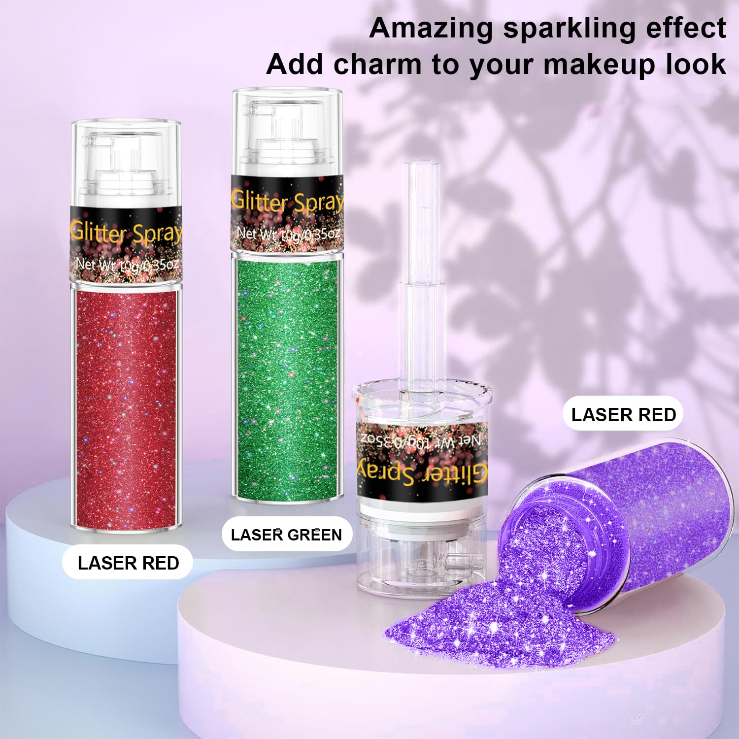Scarman glitter on shoulder and arm creating festival-ready luminous body highlight