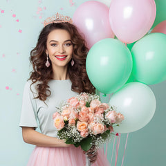Schmoopy tiara on bride lifestyle shot showing photogenic glow benefit