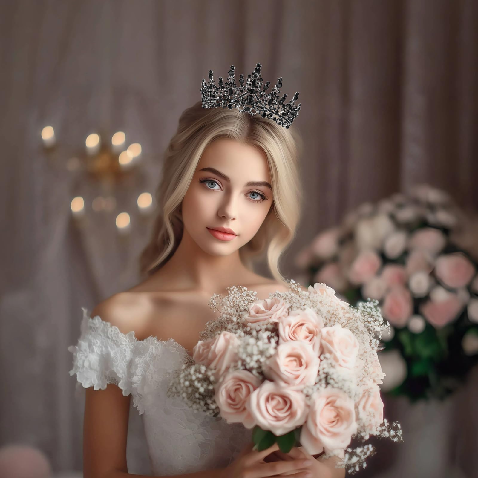 Schmoopy tiara packaged as a gift demonstrating present-ready appeal