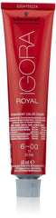 Schwarzkopf ROYAL IGORA ingredient panel and instructions for safe mixing