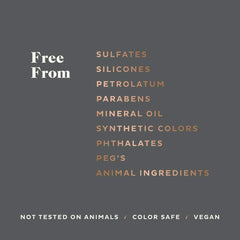 Scotch Porter product label detail showing ingredient list and clean formulation benefits