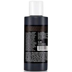 Scotch Porter bottle inside travel toiletry bag showing compact size and spill-resistant design