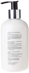Scottish Fine Soaps Au Lait pump detail demonstrating dispenser action for controlled, mess-free use