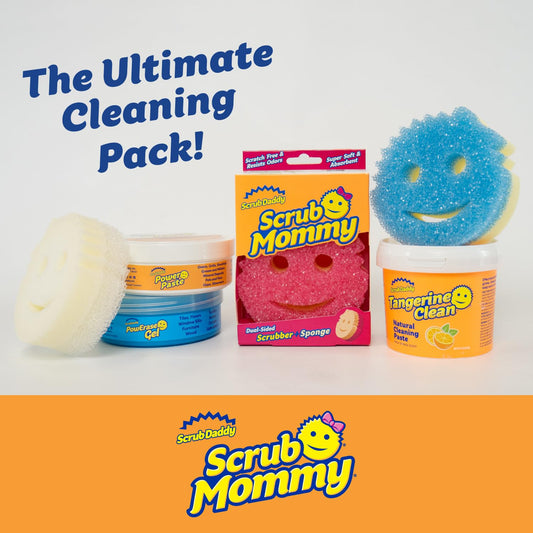 Scrub Daddy pastes close-up displaying texture and application benefit