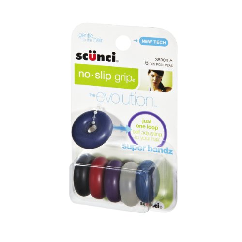 Scunci Sup Bandz close fabric detail highlighting no-slip grip and softness