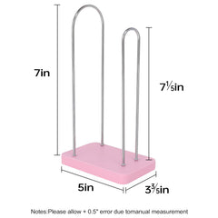 SCUNDA silver metal rod detail showing durable construction and smooth placement benefit