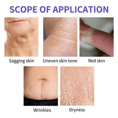 Sea-Maid application on arm demonstrating smoothing motion and instant hydration benefit