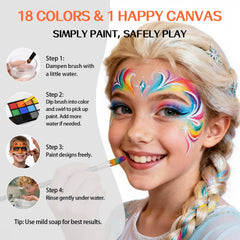 Seaboll cosplay full-face look showing high-pigment finish ideal for stage photos benefit