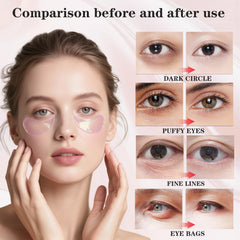 SEACICO application demo on woman showing under-eye refresh